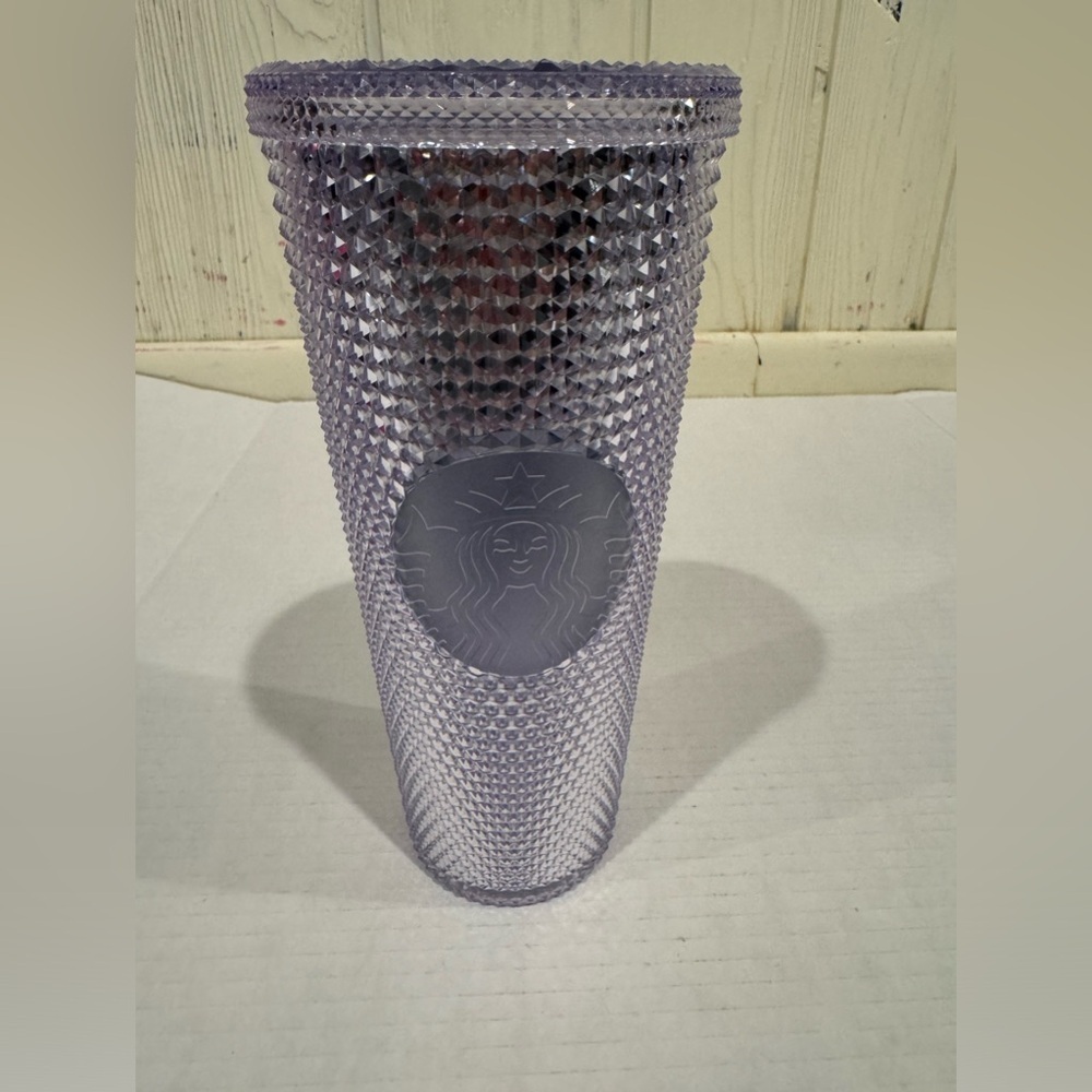 Starbucks Studded Platinum Silver Bling Cold Cup Tumbler 24oz Venti 2019